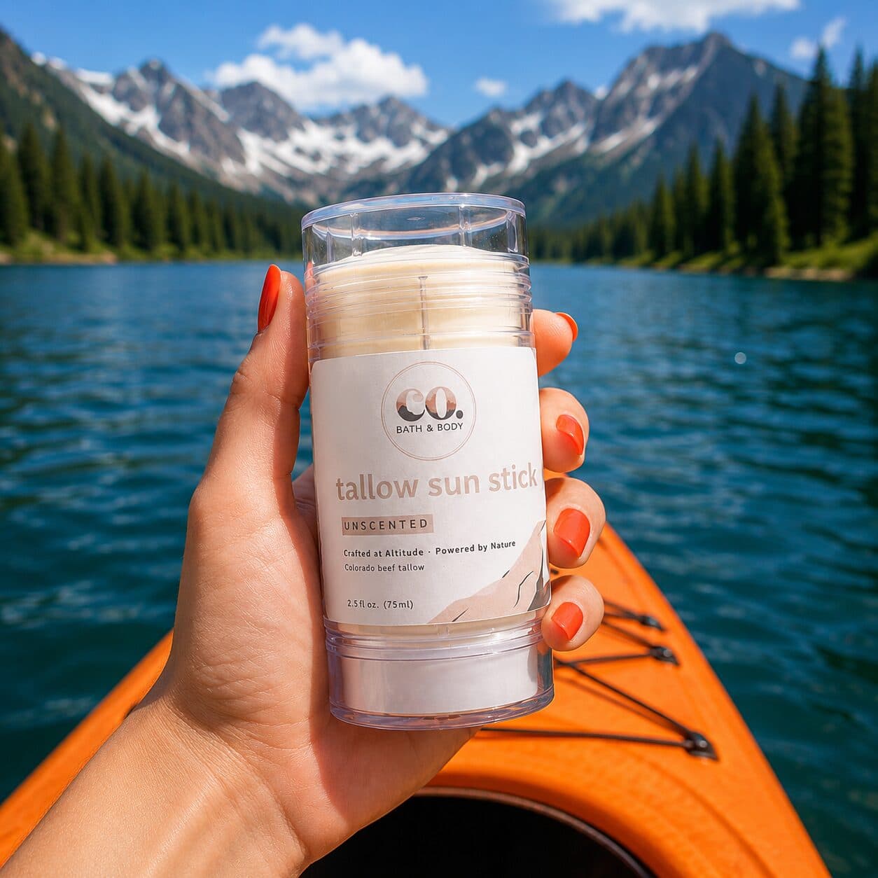 Natural Tallow Sun Stick ingredient and product image