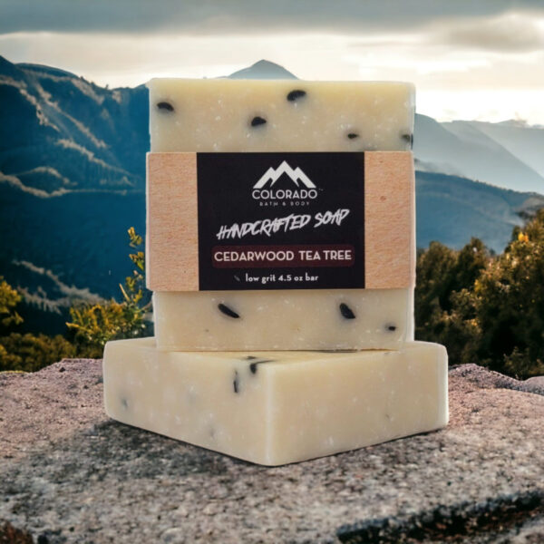 Cedarwood Tea Tree Handmade Soap