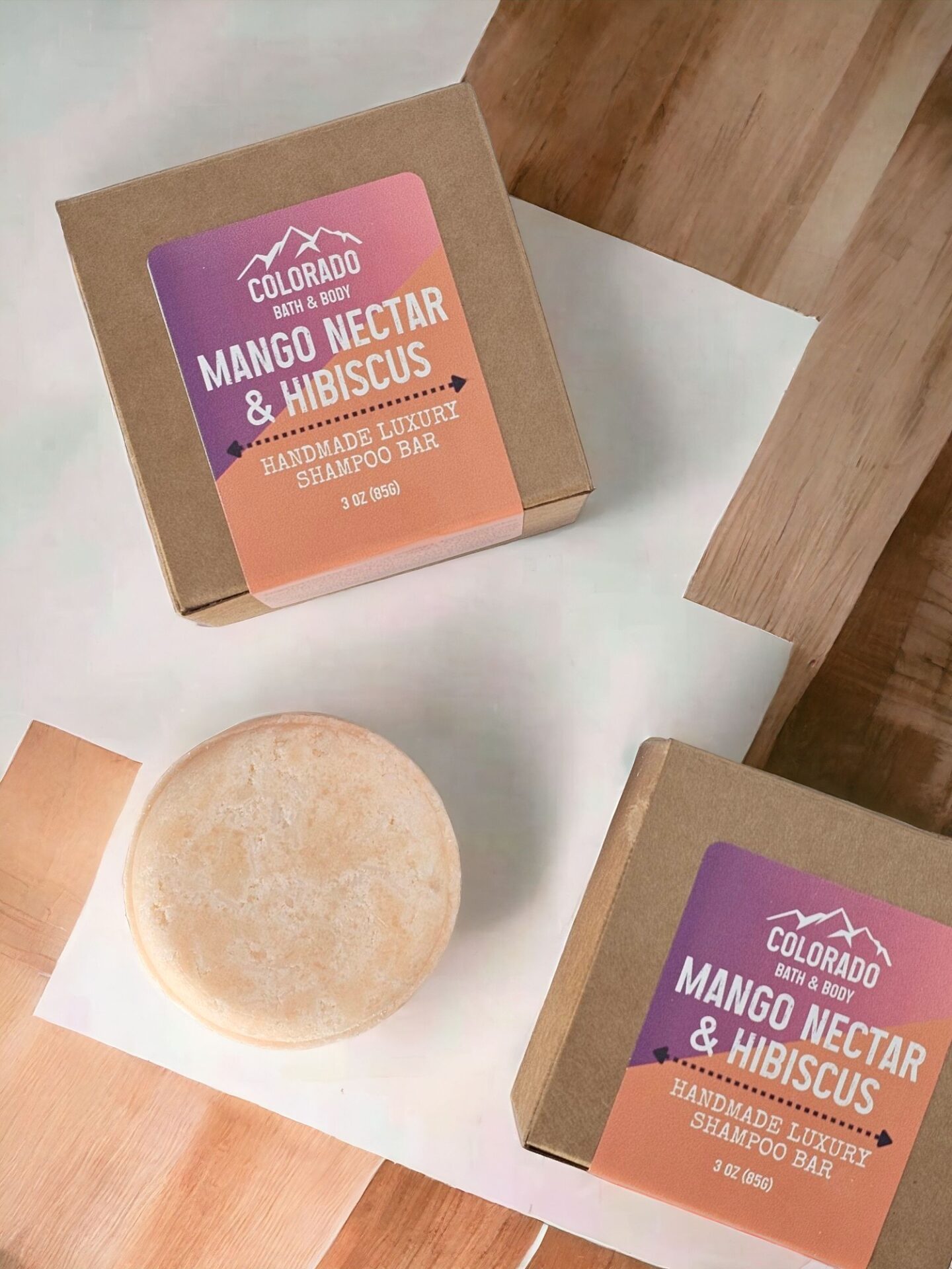 Mango Nectar & Hibiscus Shampoo Bar