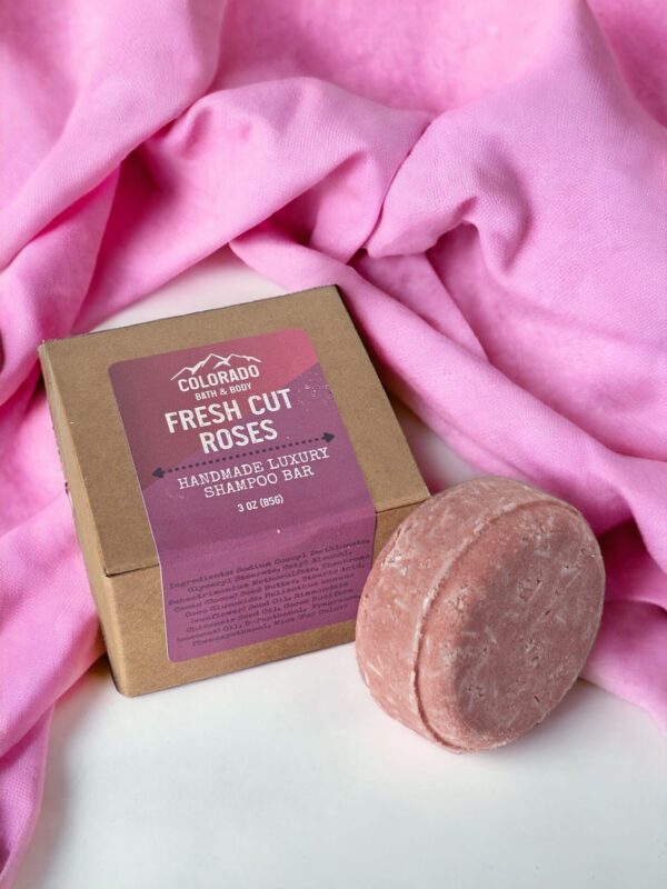 Fresh Cut Roses Handmade Shampoo Bar