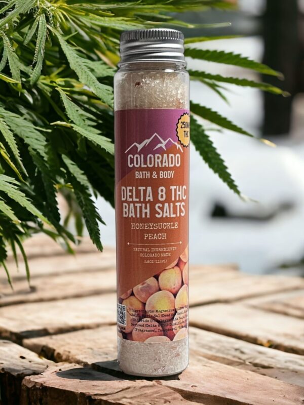 Honeysuckle Peach Bath Salts