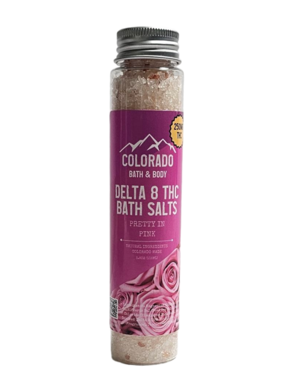 Pretty In Pink Delta 8 THC Bath Salts